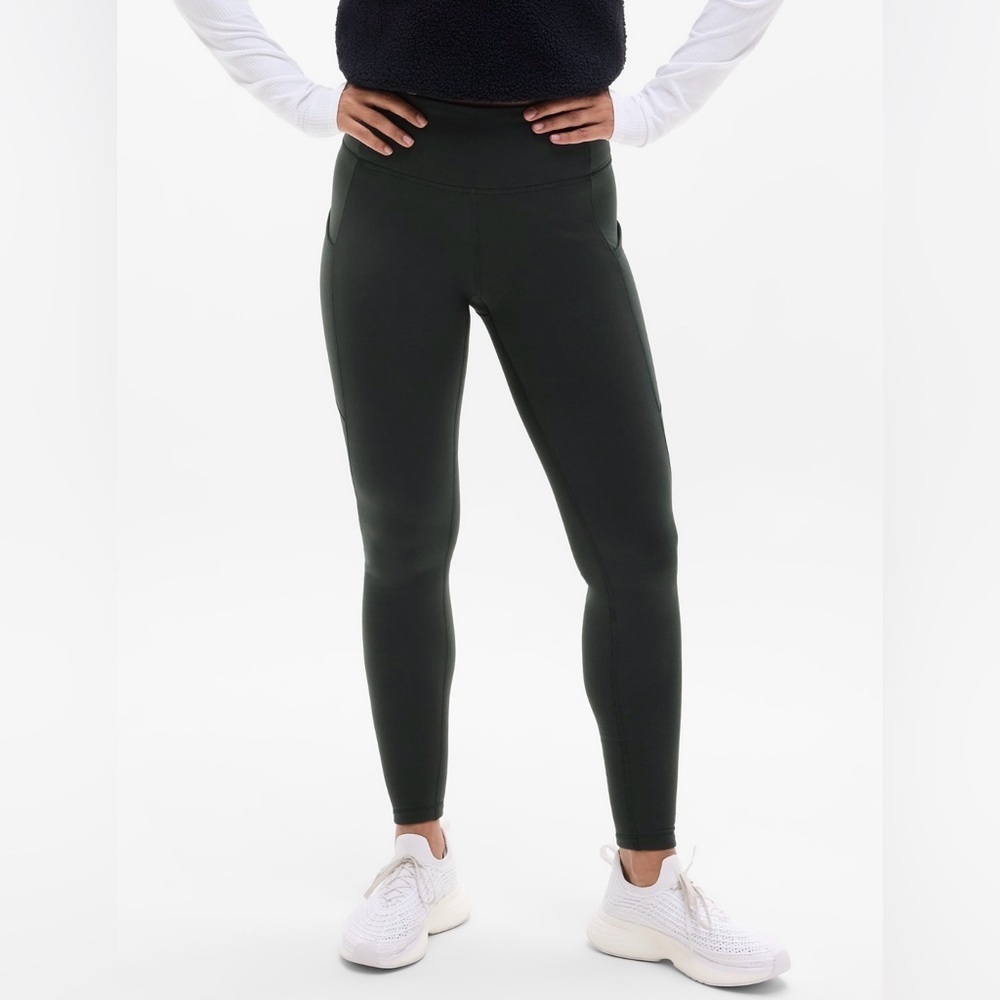 NWT Athleta Altitude Edge Stash ELM Tight Size S/P